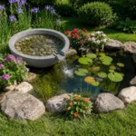lago ornamental pequeno